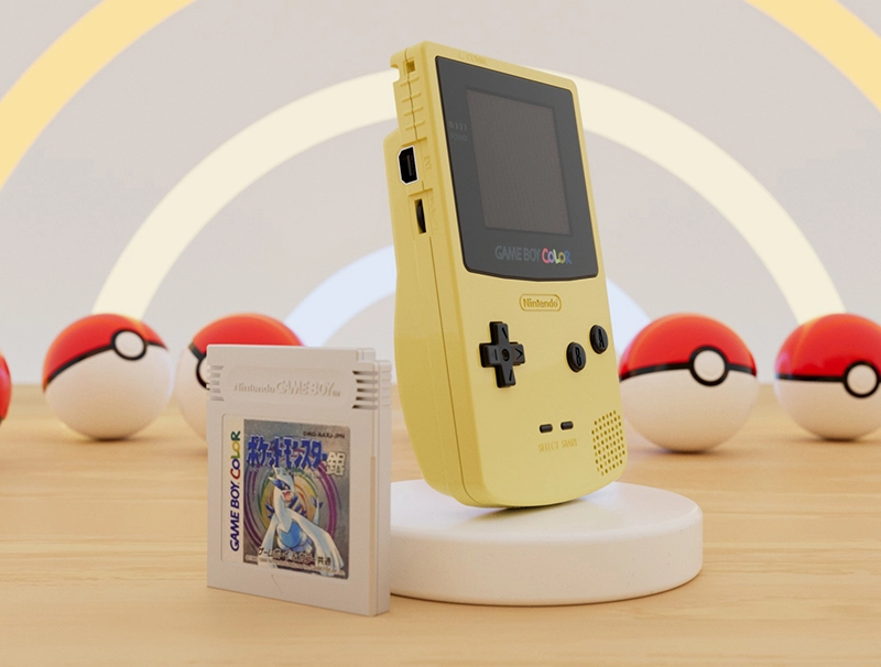 Game Boy Color y cartucho